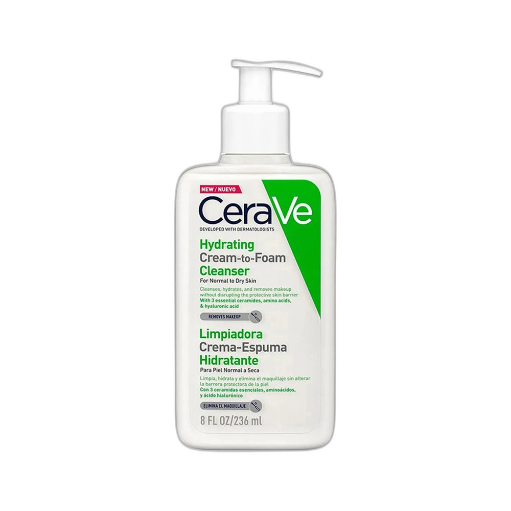 CERAVE LIMPIADORA CREMA-ESPUMA HIDRATANTE