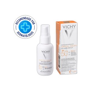 VICHY CAPITAL SOLEIL UV- AGE DAILY C/COLOR 40ML