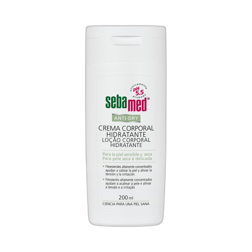 SEBAMED SENSITIVE SKIN CREMA CORPORAL HIDRATANTE 200ML