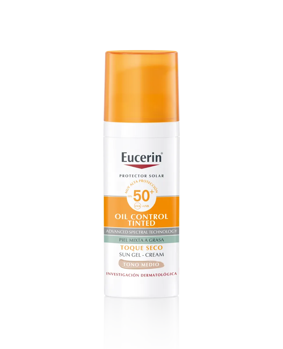 EUCERIN OIL CONTROL TINTED ANTI-BRILLO SPF TONO MEDIO